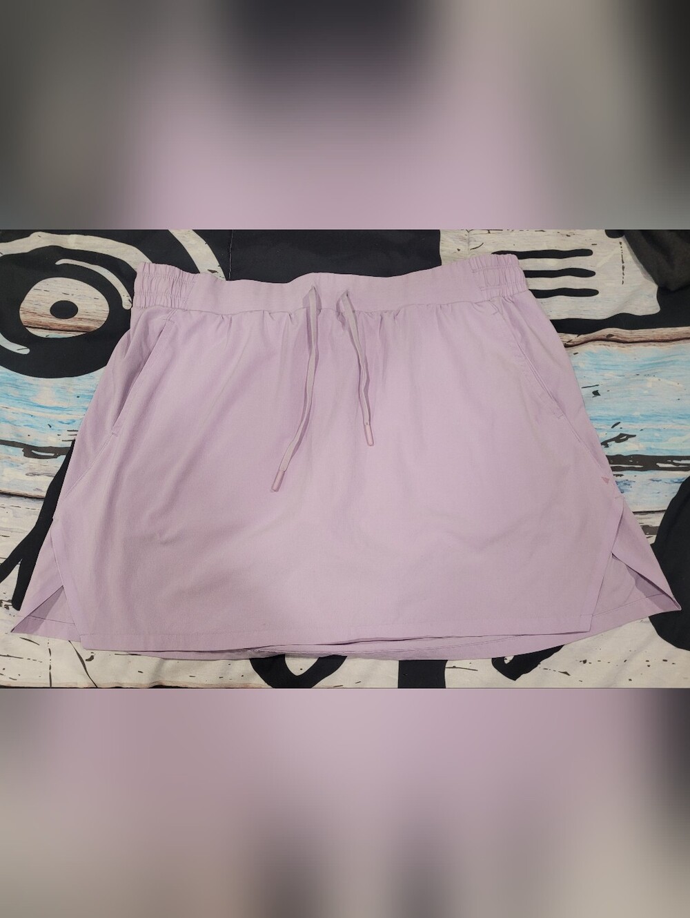 All In Motion Lavender Drawstring Active Skort Women's Size L